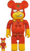 Bearbrick Radioactive Man 100% and 400%