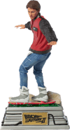 Marty McFly on Hoverboard (Prototype Shown) View 14
