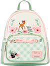 Bambi Springtime Gingham Mini Backpack