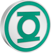 Green Lantern Logo 1oz Silver Coin