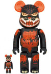 Be@rbrick Godzilla (Meltdown: Clear Orange Version) 100% and 400% (Prototype Shown) View 1