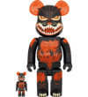 Be@rbrick Godzilla (Meltdown: Clear Orange Version) 100% and 400% (Prototype Shown) View 5