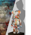 Be@rbrick Andy Warhol x JEAN-MICHEL BASQUIAT #4 1000%- Prototype Shown