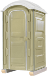 Desktop Toilet Bank (Tan)