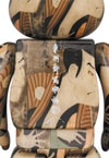 Be@rbrick Toshusai Sharaku 100% and 400% Set- Prototype Shown