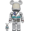 Be@rbrick Project Mercury Astronaut 100％ and 400％ Set- Prototype Shown