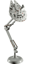Millennium Falcon Posable Desk Light- Prototype Shown