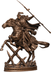Three-Kingdoms Generals Zhao Yun Bronzed Edition