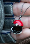 Poke Ball Locket (Prototype Shown) View 4