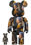 Be@rbrick Johannes Vermeer (Girl with a Pearl Earring) 100% and 400% set- Prototype Shown