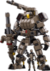 Iron Wrecker 04 Heavy Firepower Mecha