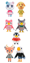  Bandai Shokugan Shokugan - Animal Crossing New Horizons -  Tomodachi Doll Vol 3 (Set) : Video Games