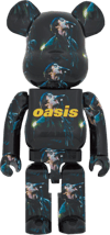 Be@rbrick Oasis Knebworth 1996 (Liam Gallagher) 1000%- Prototype Shown