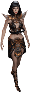 Aset Goddess of Magic (Black) (Prototype Shown) View 14
