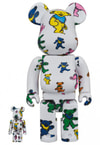 Be@rbrick Grateful Dead (Dancing Bear) 100％ and 400％ Set (Prototype Shown) View 1