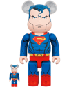 Be@rbrick Superman (Batman HUSH Version) 100％ and 400％ Set- Prototype Shown