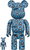 Be@rbrick Robe Japonica Mirror 100% and 400% Set- Prototype Shown