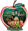 Disney Traditions Snow White Apple Scene Masterpiece Figurine