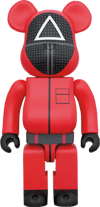 Be@rbrick Squid Game Guard (Triangle) 1000%- Prototype Shown