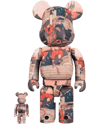 Be@rbrick Utagawa Hiroshige "The 53 stations of the Tokaido-Nihonbashi" 100％ and 400% Set- Prototype Shown