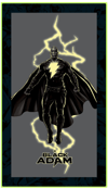 Black Adam Aka Dwayne Johnson (1) LED Mini-Poster Light- Prototype Shown