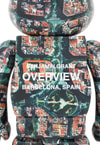 Be@rbrick Benjamin Grant Overview Barcelona 1000％- Prototype Shown