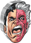 Two-Face 1oz Silver Coin