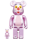 Be@rbrick Pink Panther (Chrome Ver.) 100% & 400%- Prototype Shown