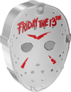 Friday the 13th 1oz Silver Coin- Prototype Shown