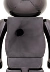 Be@rbrick The Rolling Stones Lips & Tongue (Black Chrome Version) 1000%- Prototype Shown