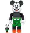 Be@rbrick Mickey Mouse 1930's Poster 100% & 400%- Prototype Shown