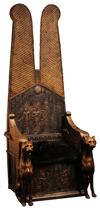 Egyptian Throne (Black)- Prototype Shown