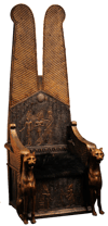 Egyptian Throne (Black)- Prototype Shown