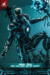 Neon Tech Iron Man with Suit-Up Gantry (Prototype Shown) View 15