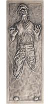Han Solo in Carbonite 10oz Silver Coin View 6