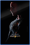Black Adam (2022) - LED Dwayne Johnson Portrait Poster #2 (Large)- Prototype Shown