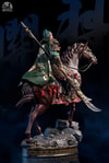 Blade-Wielding Guan Yu (Colored Version)