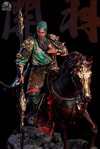 Blade-Wielding Guan Yu (Colored Version)