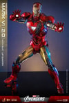 Iron Man Mark VI (2.0) with Suit-Up Gantry