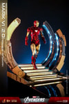 Iron Man Mark VI (2.0) with Suit-Up Gantry