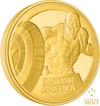 Captain America 1/4oz Gold Coin