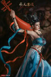 Dunhuang Music Goddess (Blue)