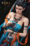 Dunhuang Music Goddess (Blue)