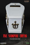 White Dracula Coffin- Prototype Shown