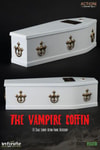 White Dracula Coffin- Prototype Shown