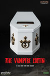 White Dracula Coffin- Prototype Shown