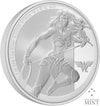 Wonder Woman 1oz Silver Coin (Prototype Shown) View 3