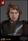 Close-up face portrait of Anakin Skywalker™ (Artisan Edition) with his head slightly lowered and eyebrows furrowed. (Prototype Shown) View 14