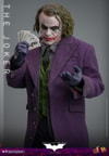 Half body shot of The Joker (Collector Edition) holding fanned out cards in his right hand with left palm up and open, exuding a mischievous expression. (Prototype Shown) View 3