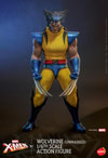 Full-body shot of Wolverine (Unmasked) with knees slightly bent, arms in front of his body, and head down. (Prototype Shown) View 9